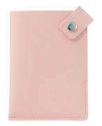 ÉTUI POUR PASSEPORT GENOVA F414 POUDRE ROSE